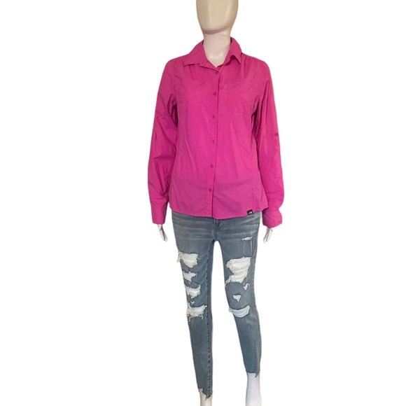 The North Face Tops - North face button up dry fit blouse size medium runs small